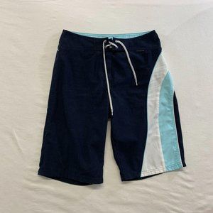 Powder Room Women's Boardshorts Size 7 Blue